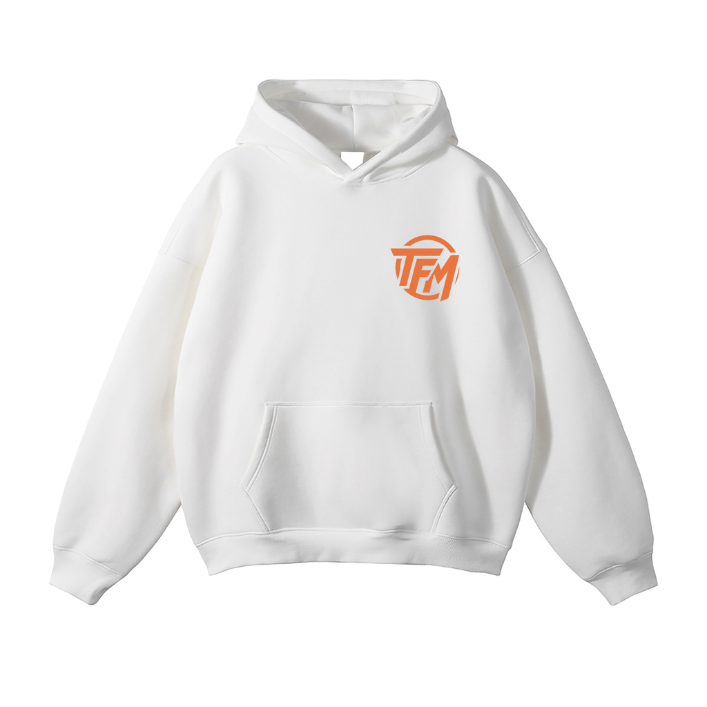 MY BODY MY CHOICE — Oversized UNISEX Hood - WHITE