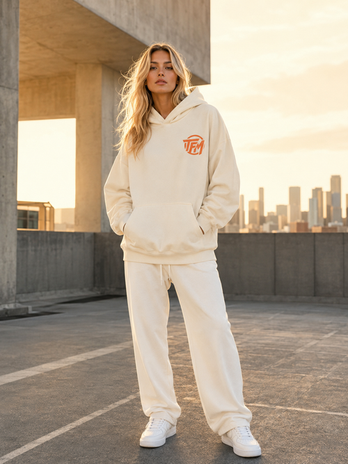 BOWZER BOWEN — Oversized UNISEX Hood - BUTTER
