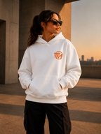 MY BODY MY CHOICE — Oversized UNISEX Hood - WHITE