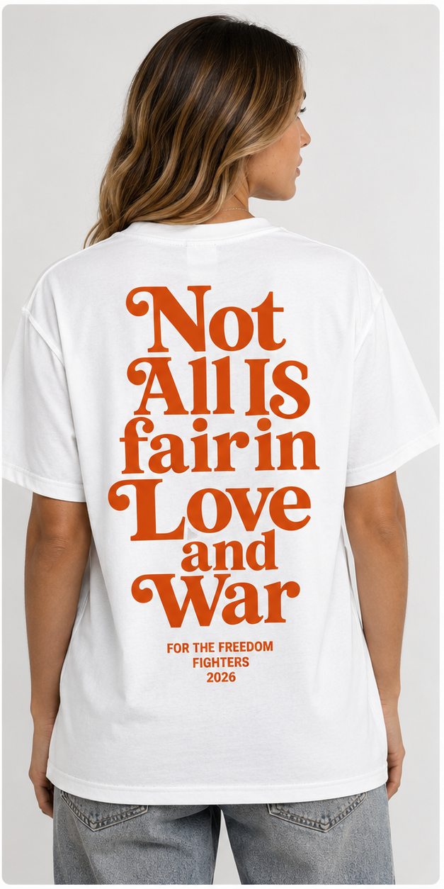 NOT FAIR TEE - HERS WHITE