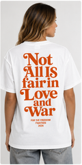 NOT FAIR TEE - HERS WHITE
