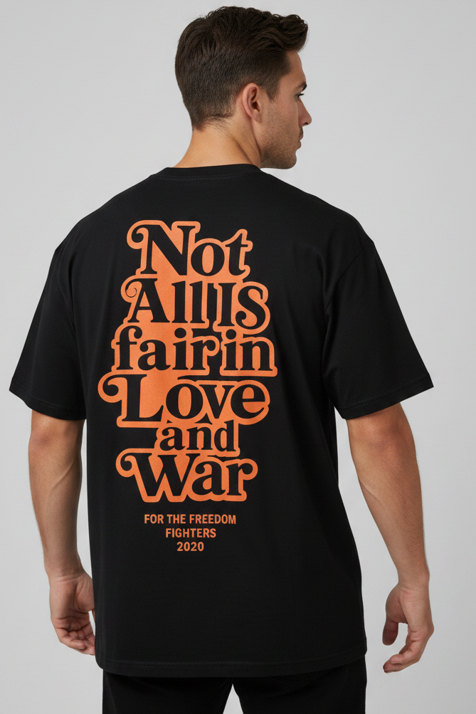 WE LOVE NOT WAR - BLACK